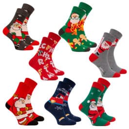 Krabička Vánočních Ponožek (P) | 7 PÁRŮ [40-46]