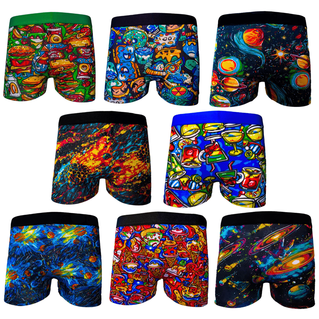 Mix Dětských Boxerek | 8 KUSŮ [XS-M]