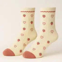 Dámská Dárková Krabice | RŮŽOVÁ – 6 PÁRŮ [35-41]