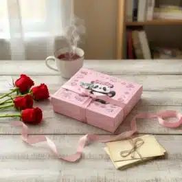 Dámská Dárková Krabice | RŮŽOVÁ – 6 PÁRŮ [35-41]
