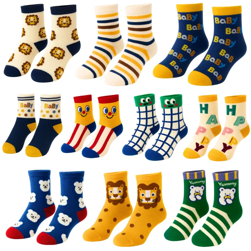 Sada Chlapeckých Ponožek | 10 PÁRŮ [19–38]