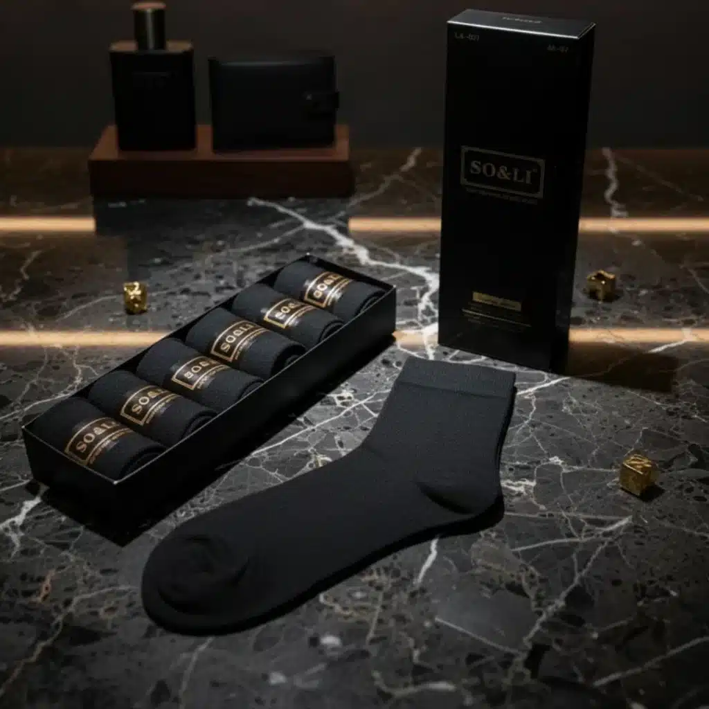 Krabice Obchodních Ponožek | 6 PÁRŮ [40-47]