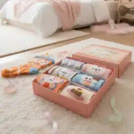 Dětská Dárková Krabička | DÍVČÍ – 6 PÁRŮ [20–31]