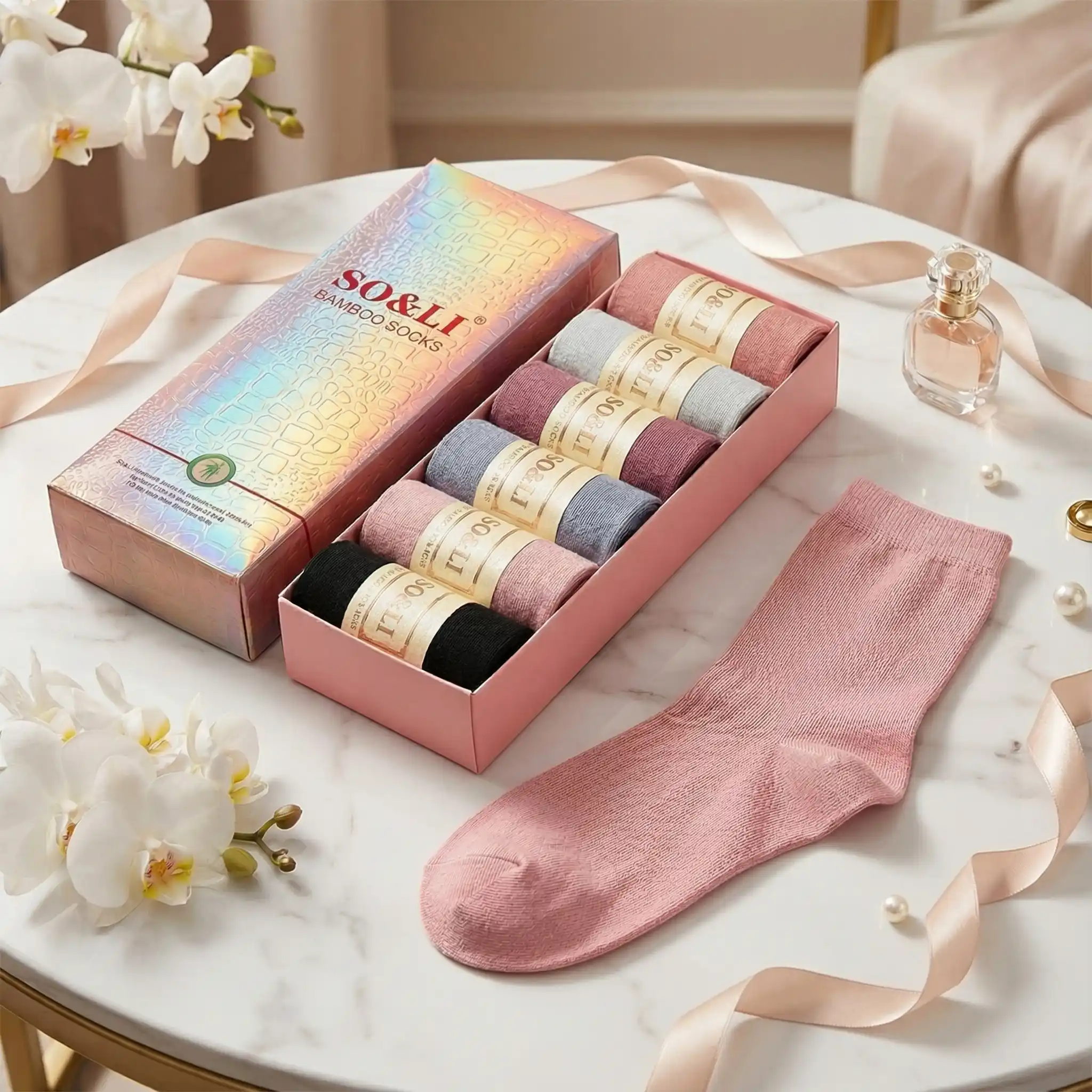 Elegantní Sada Ponožek | 6 PÁRŮ [35–42]