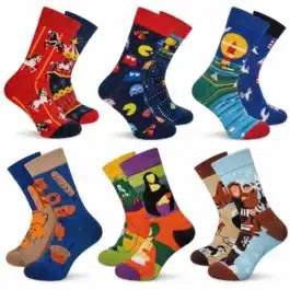 Umělecké Nepárové Ponožky | 6 PÁRŮ [40-46]