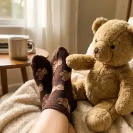 Sada Medvědích Krátkých Ponožek | 5 PÁRŮ [35-41]